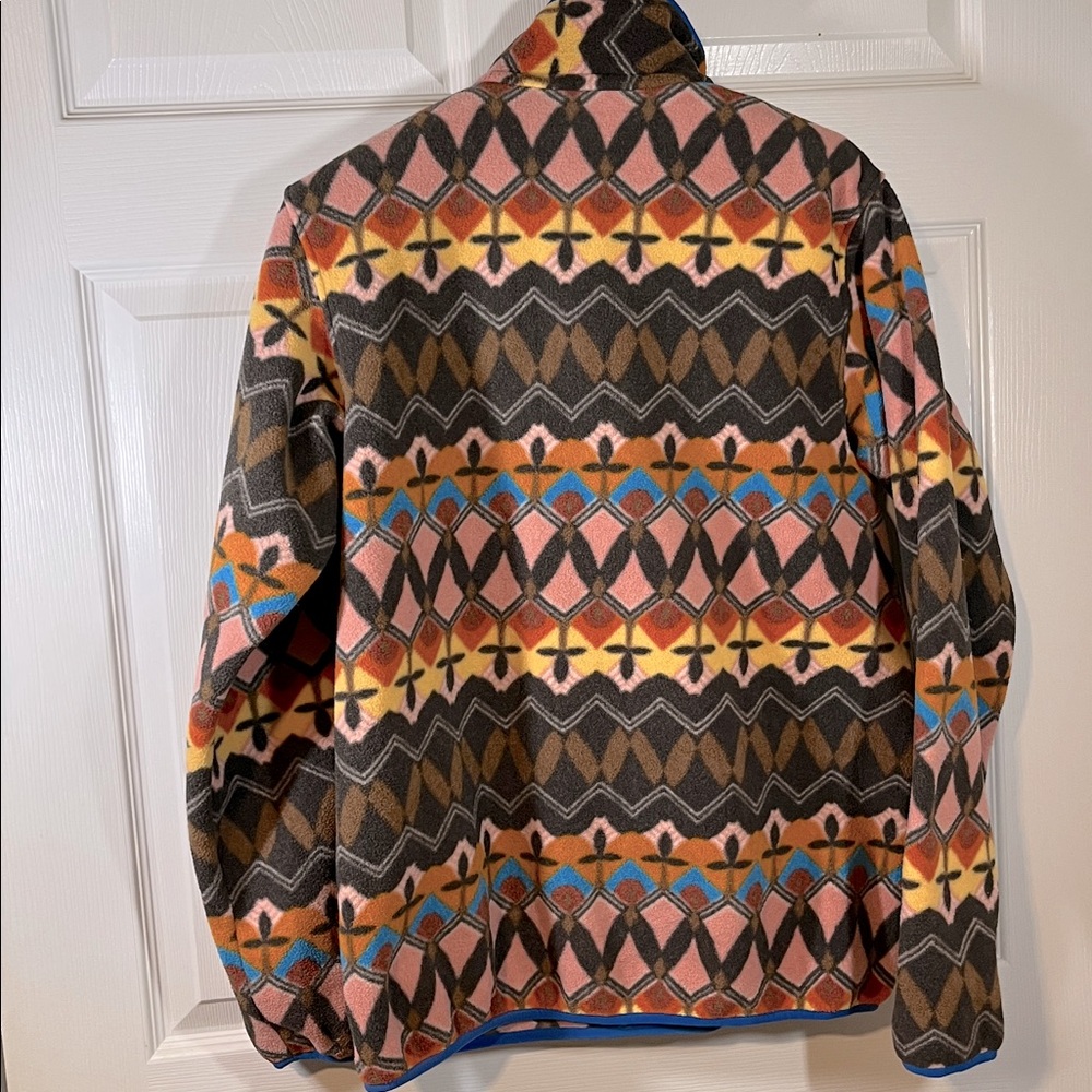 NWOT🔥 Patagonia Synchilla Fleece Snap-T Anthos Pink Women’s L - Picture 9 of 17